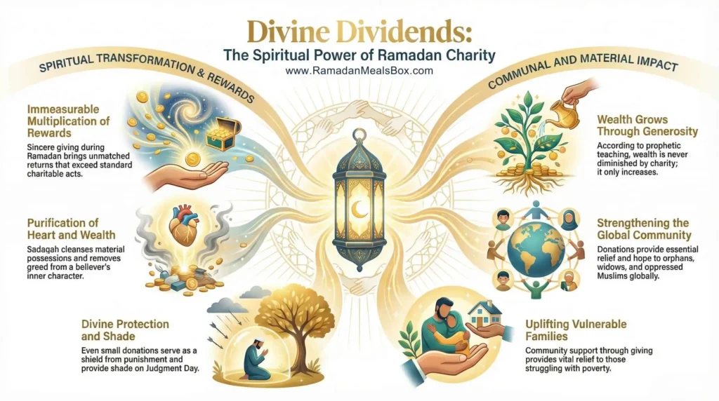 The Power of Charity in Ramadan: 10 Benefits and the Prophet's ﷺ Example 3 10 Powerful Benefits of Charity in Ramadan