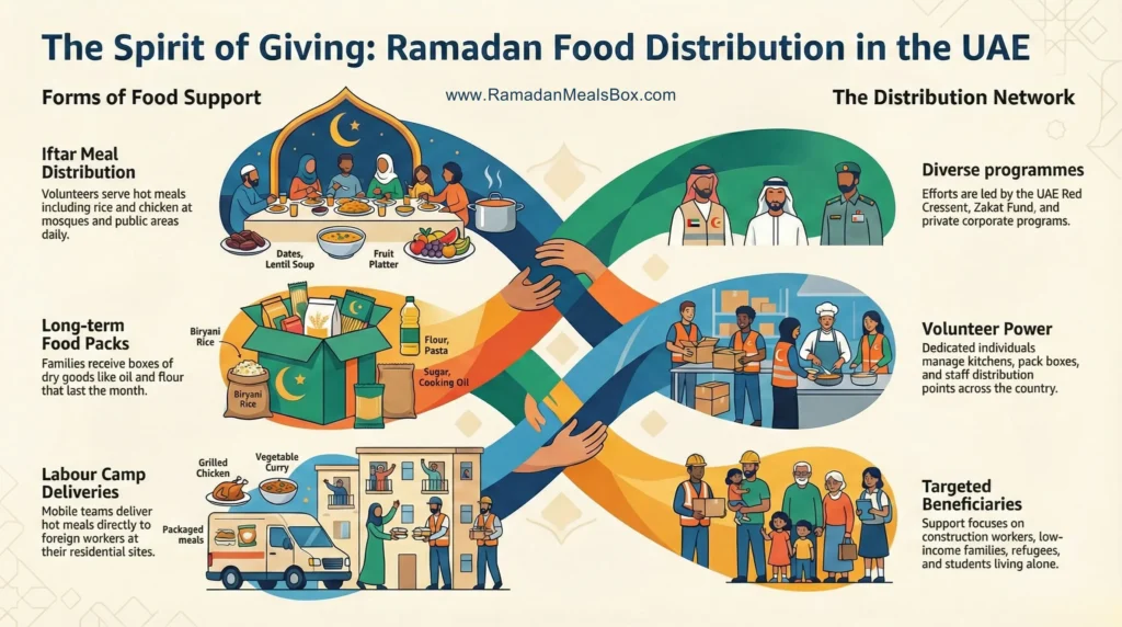 Ramadan Food Distribution Event in UAE