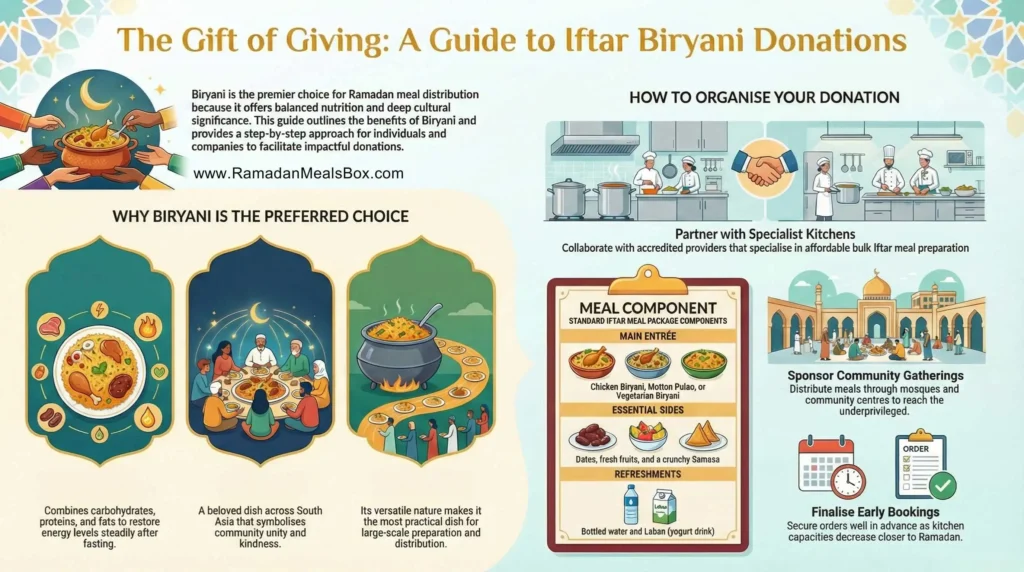 Why Iftar Biryani is the Best Option for Iftar Meal Distribution